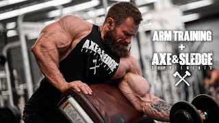 Arm Training  Axe amp Sledge Supplements Lineup [upl. by Ailasor]