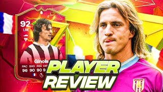 5⭐5⭐ 92 GOLAZO HERO GINOLA PLAYER REVIEW  FC 24 Ultimate Team [upl. by Compte]