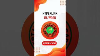 Hyperlink In MS Wordshorts shortvideo trending trendingvideo video mswordnewshorts [upl. by Eelyam]