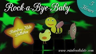 Rockabye Baby Lullaby  Soothing Piano Music [upl. by Trembly]