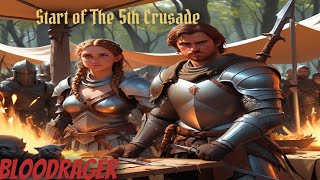 PathFinder WOTR BloodRager Barbarian AasimarBeginning of The Fifth Crusade [upl. by Rehpinej]