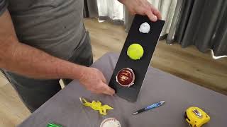 Mounting sports balls cricket baseball tennis amp golf balls [upl. by Dinnie]