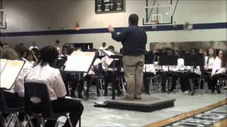 2013 Colleton County Middle School 7th GRADE BAND HOLIDAY CONCERT PART 1 12202013 [upl. by Rizas]