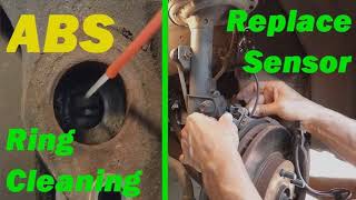 How to change an ABS sensor removal and installation [upl. by Aivuy631]