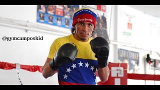 Edwin Valero y su peculiar forma de entrenar [upl. by Neeloj]