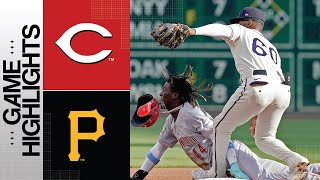 Reds vs Pirates Game 2 Highlights 81323  MLB Highlights [upl. by Lepine]