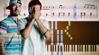 MY BLOOD twenty one pilots  EASY Piano Tutorial  SHEETS [upl. by Yerffoeg]