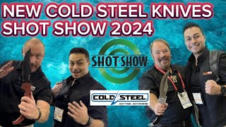 NEW COLD STEEL KNIVES  SHOT SHOW 2024  Magnacut Espada and Caledonian [upl. by Ticon]