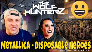 Metallica  Disposable Heroes Live in Mexico City THE WOLF HUNTERZ Reactions [upl. by Halilad]