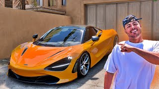 CARRO NOVO DO RENATO GARCIA MCLAREN 720S [upl. by Acirea525]