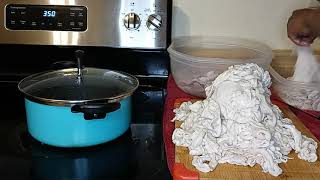 World BEST Chitterlings amp Hog Maws Part 1  Preparation [upl. by Htiekram412]