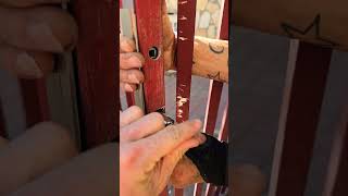 How to install a door mechanism pt1 diy [upl. by Maighdiln939]