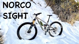 2023 Norco Sight  First Ride Review [upl. by Nevai242]