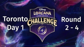 Disney Lorcana Challenge DLC Toronto Day 1 Swiss Round 2  3  4 [upl. by Spiros]