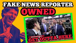 Donald Trump Jr DESTROYS MSNBC Reporter Tucker Reacts [upl. by Shelman]