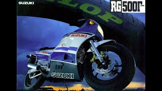 Suzuki Gamma RG 500 La storia e tutti i dettagli tecnici [upl. by Leen146]