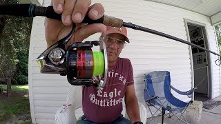 How To Spool Line On A Spinning Reel and Prevent Line Twist [upl. by Hcirdla668]