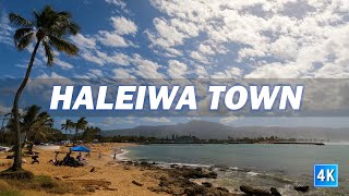 Oahu North Shore  Haleiwa Historic Town  Oahu Island 🌴 Hawaii 4K Driving [upl. by Bradleigh]