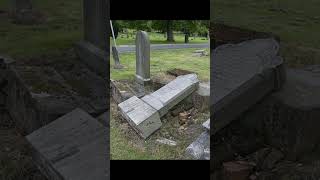 Help Get Broken Gravestones Repaired [upl. by Arbmik]