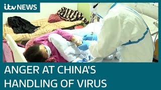 Coronavirus Death of whistleblower Chinese doctor sparks anger  ITV News [upl. by Frodeen]