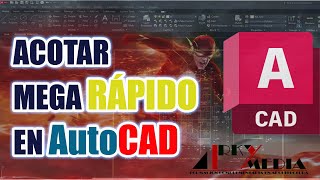 ACOTAR MEGA RÁPIDO EN AutoCAD [upl. by Anderson310]