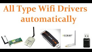 How to Install Tp LinkDlinkalfa Usb Wireless Driver automatically Installer [upl. by Ysnil]