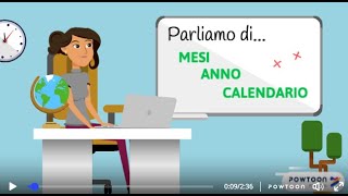 Mesi anno calendario [upl. by Elery537]