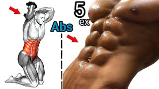 Abdominal Exercises To Reduce Belly Fat  abs workout [upl. by Schroth]