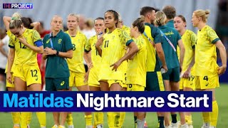 Matildas Nightmare Start To Olympics [upl. by Basilio]