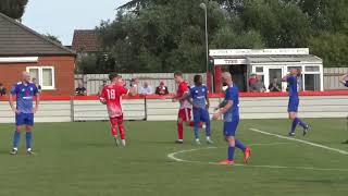 Wisbech Town v Harrowby United  UCL  170824 Wisbech goal only [upl. by Ruckman870]