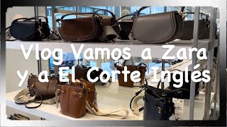 Vlog Vamos a Zara y a El Corte Inglés [upl. by Ailadgim]