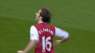 Mathieu Flamini stunning goal vs Newcastle United [upl. by Joao]