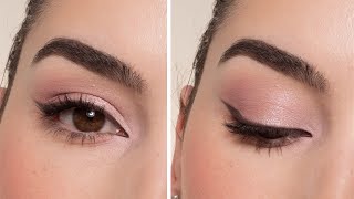 Easy Soft Pink Eyeshadow Tutorial [upl. by Champaigne]