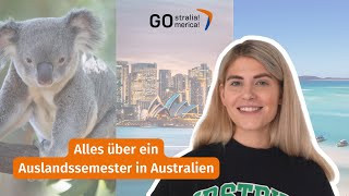 Auslandssemester Australien  Alles über Planung Kosten Visum und weiteres [upl. by Chrissie61]