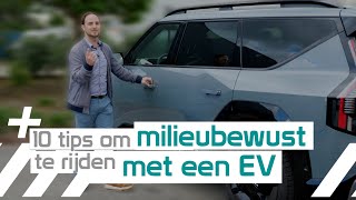 10 tips om milieubewust te rijden met een EV in samenwerking met KIA [upl. by Salocin562]