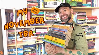 what im reading in november  my cozy november tbr 🍁🦃🎃 [upl. by Anisirhc887]