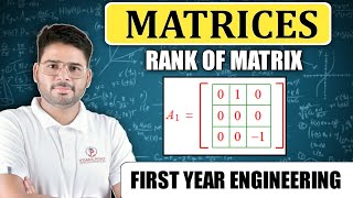 Rank of matrix concept of matrixEngineering mathematics  linear algebra by Ravi sir [upl. by Dickinson]