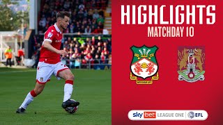 HIGHLIGHTS  Wrexham AFC vs Northampton Town [upl. by Nobie]