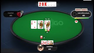 4K Poker Play quotSPIN amp GOquot on PokerStars [upl. by Strohben244]