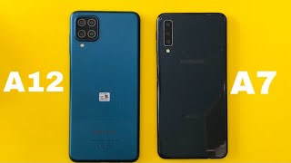 Samsung Galaxy A12 vs Samsung Galaxy A7 [upl. by Wood]