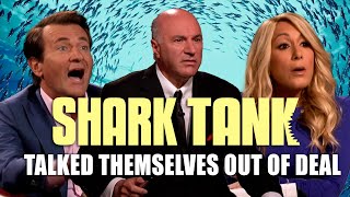 Top 3 Entrepreneurs Who Talked Themselves Out Of A Deal  Shark Tank US  Shark Tank Global [upl. by Niltiac]