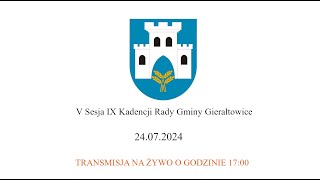 Gmina Gierałtowice – transmisja na żywo [upl. by Elhsa]