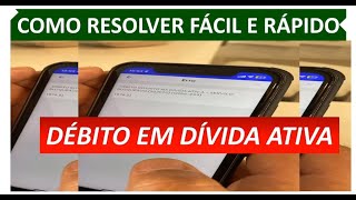 DÃ‰BITO EM DÃVIDA ATIVASERVIÃ‡O BLOQUEADO  IPVA COMO RESOLVER [upl. by Nabois]