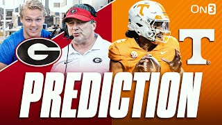 Georgia Bulldogs vs Tennessee Vols PREDICTION amp Preview  Kirby Smart Josh Heupel CFP Implications [upl. by Notsuoh511]