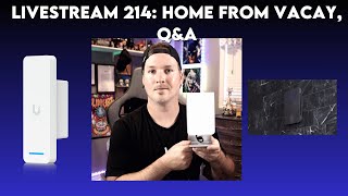 Livestream 214 Home from vacay QampA [upl. by Edahsalof]