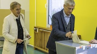 Voting starts in Germanys Brandenburg state election [upl. by Grati]