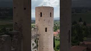 🇮🇹Spello Umbria Italy I Borghi più belli dItalia flower city 義大利斯佩洛花城 [upl. by Aihsoek]