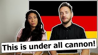 American Girlfriend Tries To Guess GERMAN Sayings amp Idioms Direct Translations  Part 2 [upl. by Nuncia]