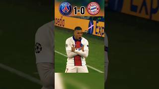 Bayern Munich 🇩🇪 VS PSG 🇫🇷 2021 UCL Mbappe Neymar Aura [upl. by Antonino]