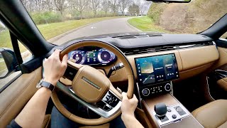 2022 New Range Rover LWB  POV Review [upl. by Nylicaj649]